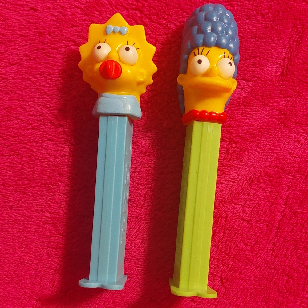 PEZ Marge and Maggie Simpson